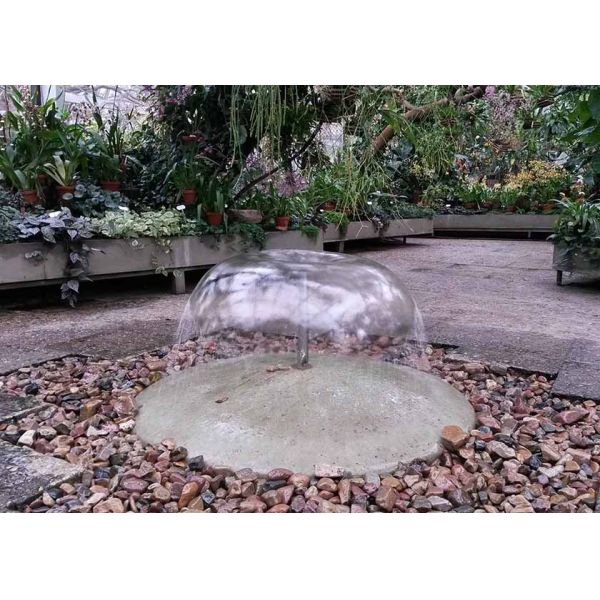 Stainless Steel Courtyard Small Musical Fountain Dandelion Mushroom Type