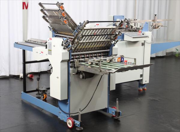 PLC Controlled Automatic Paper Folding Machine With Touch Screen Control Interface