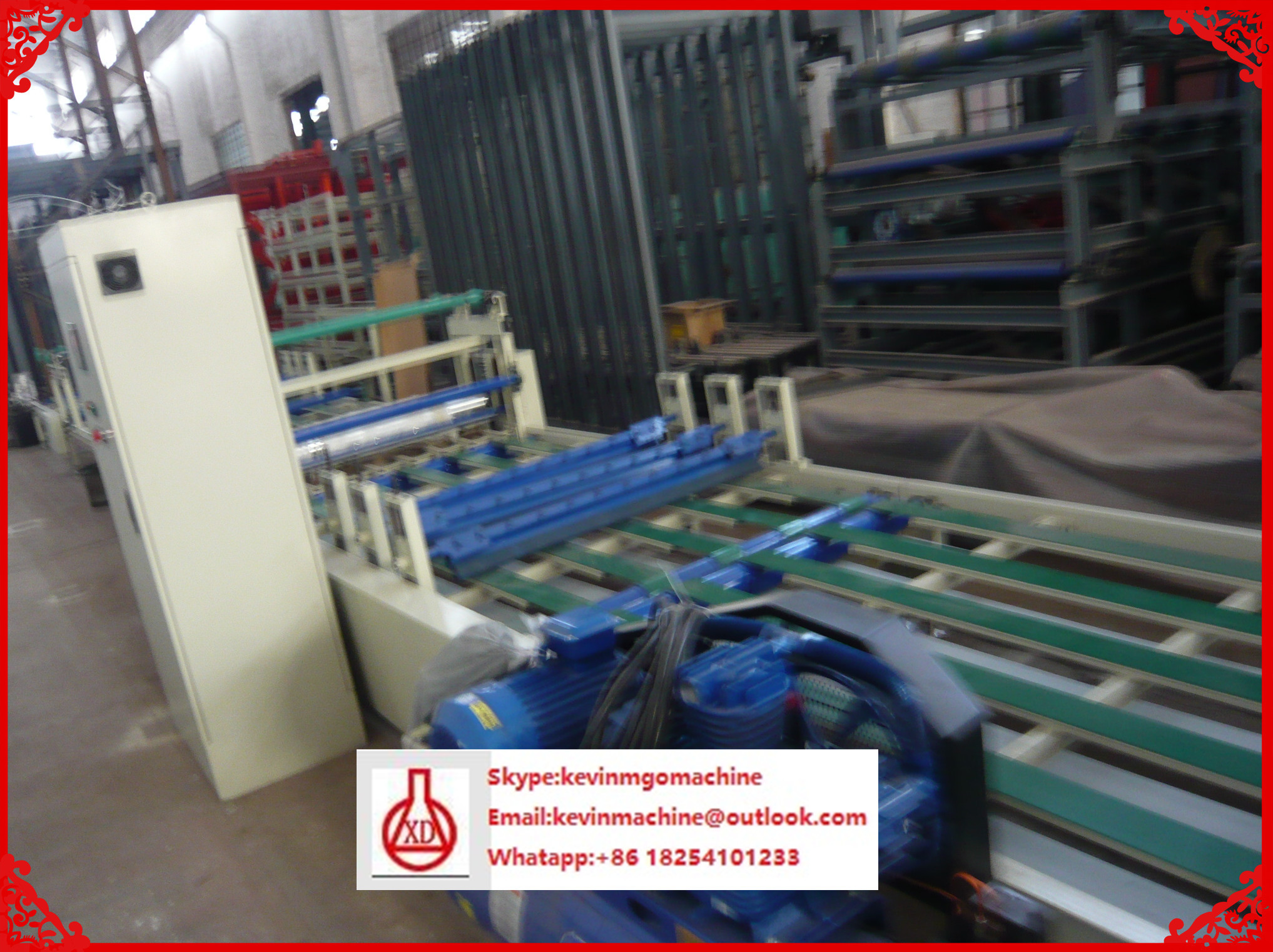 Пожаробезопасная доска сандвича доски MgO Waterpoof делая машиной 1 лет гарантированности