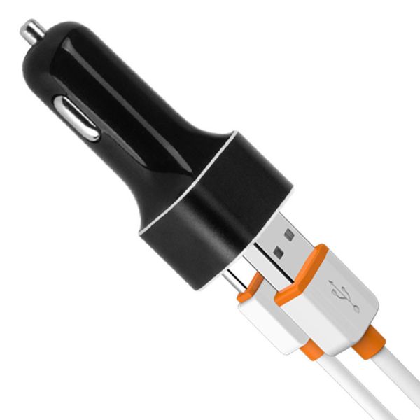 Mobile Phone Charger Adapter Aluminium Alloy PD18W QC3.0 Dual Ports Fast Power Transfer