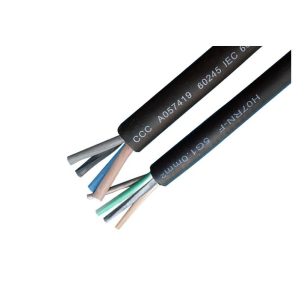 Heavy Model Rubber Sheathed Cable , Rubber Insulation Cable With Flexible Cores