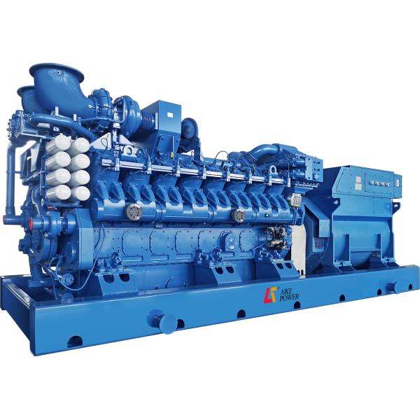 Yuchai 2MW Natural Gas Generator 10.5KV 50Hz Gas Electric Generator Gas Electric Generator