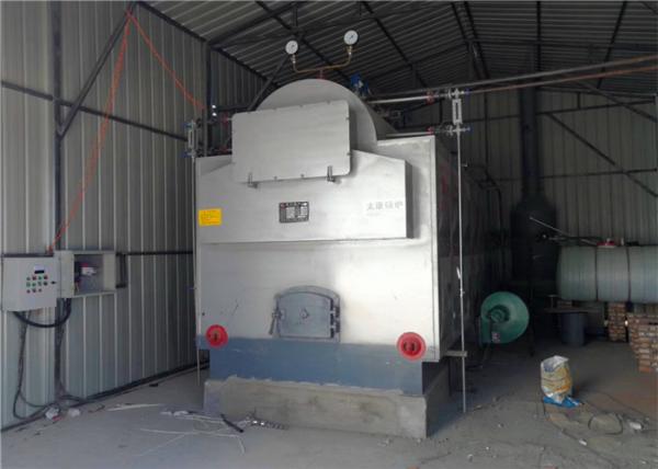 1500kg 1.5 ton Economic rice husk pellet biomass Steam Boiler for Greenhouse