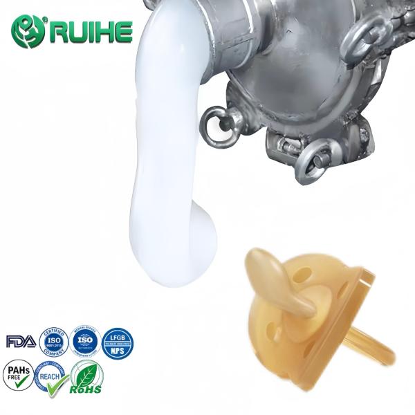 Food Grade Liquid Silicone Rubber Hardness 20-70 Shore A Safe For BABY NIPPLE