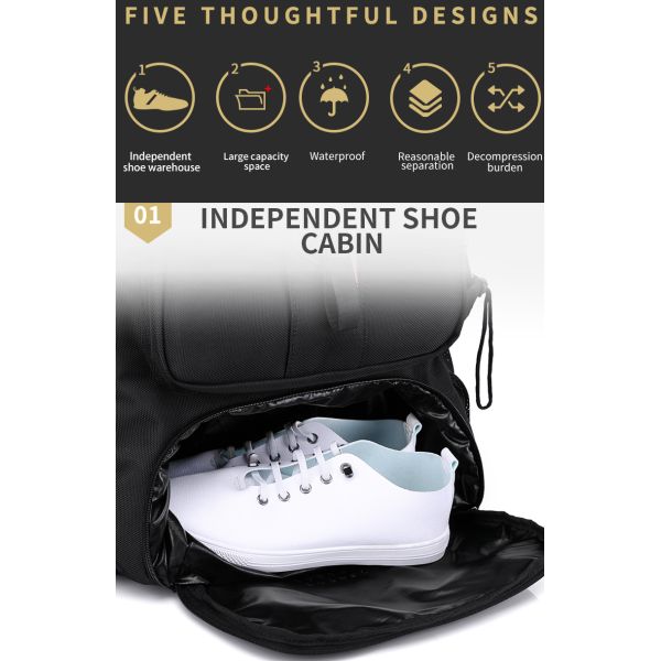 Сверхбольшой 80L высокой вместимости наружной тактический рюкзак путешествия расширяемый