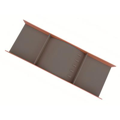 Cuadro de aluminio bandejas de joyería e inserciones diseño abierto armario solución de inserción
