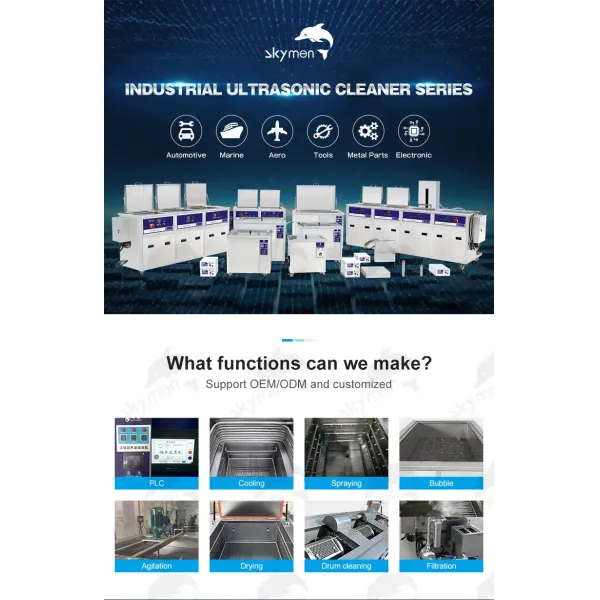 53L Large Industial Multi-Function Advanced Professional Single Tank Ultrasonic Cleaner Medical