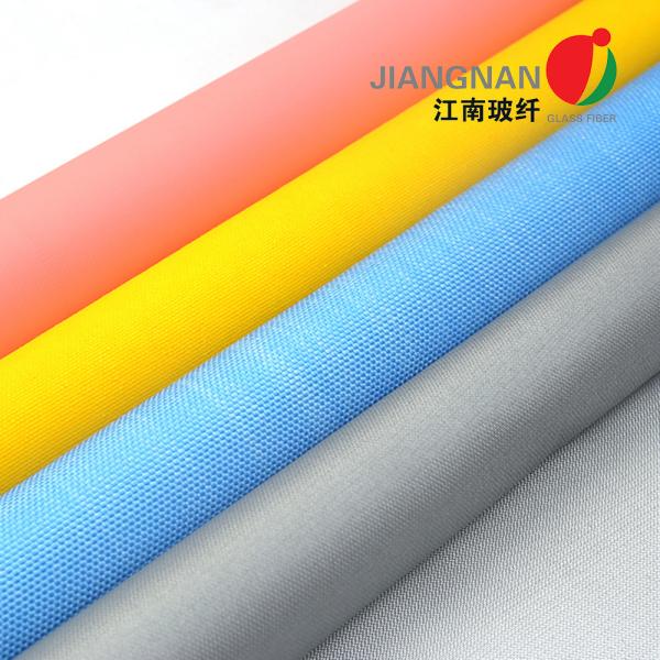 18oz Twill Silicone Coated E Glass Fiberglass Fabric High Performance