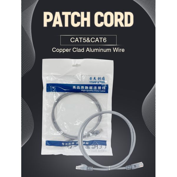 Cat6 Utp CCA Ethernet Network Patch Cable 0.5m-30m