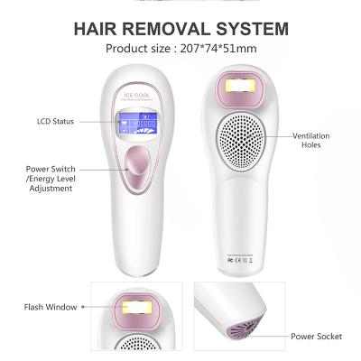 Remoção permanente do cabelo de 400000 IPL