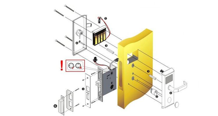 HOW TO INSTALL A LOCK ON YOUR DOORS RFID-замки для отелей с программным обеспечением и сигнализацией