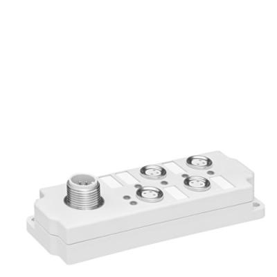 AVENTICS Series CON-RD 4x Pneumatics Passive Distributor With Cable And Round Plug Connectors