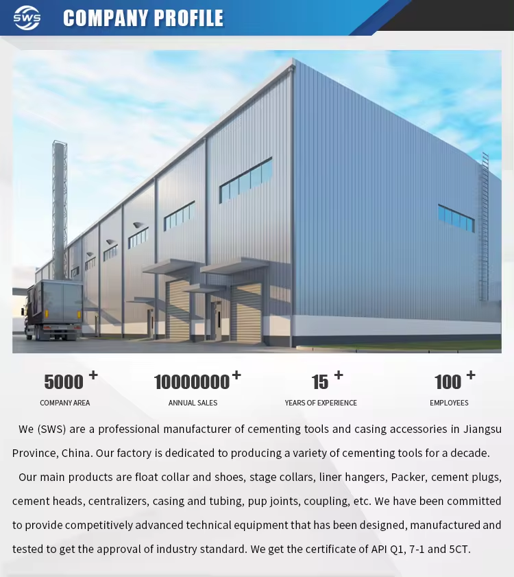 Api 5,59 мм Толщина стены Нефтяное и газовое месторождение Цементирующее соединение с M65 BTC