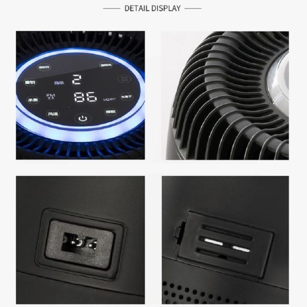 Carbon Filter HEPA 10 35m2 Home Air Purifier 18W UV Light