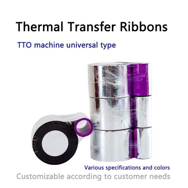 Scratch-Resistant Black and White TTO Ribbon - Model IR33600 OR33600