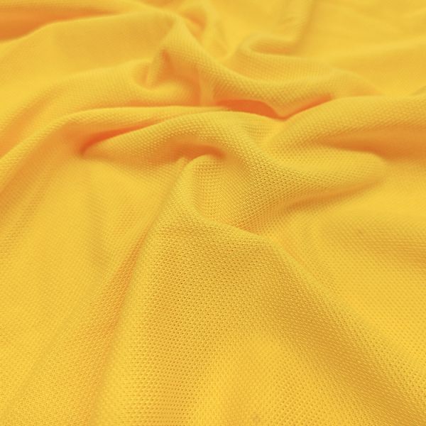 200GSM Solid Spandex Knitted Fabric Polyester Cotton Material TC Pique Fabric for Sportswear