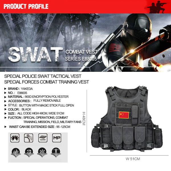 Outdoor Army Military Bulletproof Vest Tactical Vest Outdoor Vest for Field Play