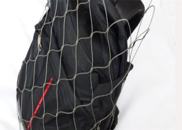 High Strength Luggage Protection 2mm Mesh Rope Bag 7x7 7x19