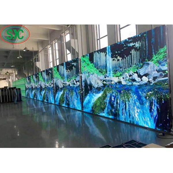 High Definition 5mm Pixel Pitch SMD LED Screen Outdoor IP65 Waterproof RGB Media Wall with 32*32 Module Resolution