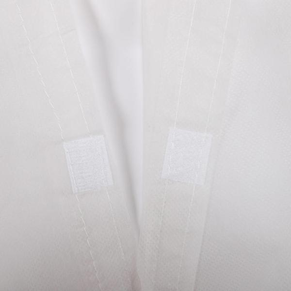 PP SMS Hospital Uniforms Doctor Nurse Surgical Medical White Lab Coat Scrub Suit Adult Kids Chemistry Lab Suit