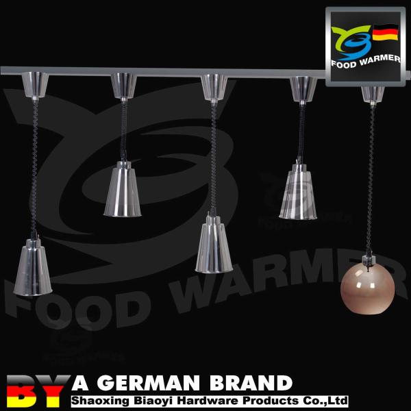 Colden Color Hanging Food Warmer , Kitchen Heat Lamp Classic Cone Shape