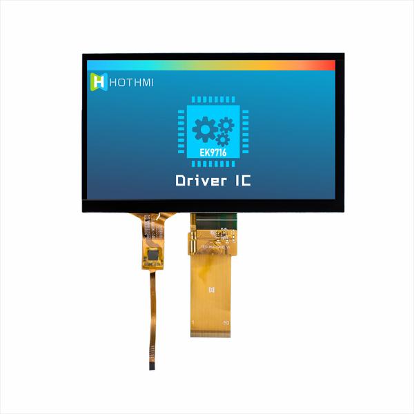 7 inch Sunlight Readable TN TFT LCD Display with Capacitive Touch Screen, RGB Interface