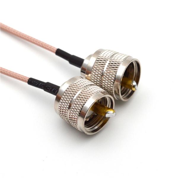Homem do cabo SL16-JJ UHF-JJ do conector aos conjuntos de cabo do homem RG174 50CM RF