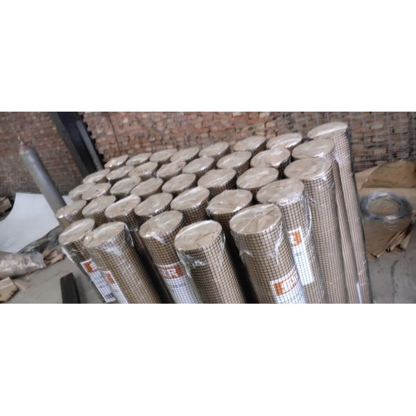 3/4X3/4 SGS Green Colored Pvc Coated Welded Wire Mesh Rolls For Poultry