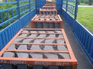Visual Inspection Predominantly Pearlite Cast Steel Mill Liners For AG Mills Hardness HRC33~42