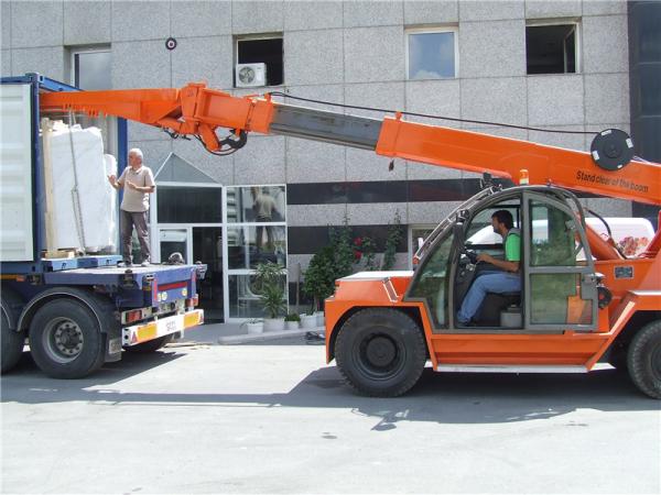 10ton telehandler for marble sale loading and unloading at factory or port