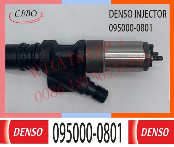 095000-0801 Diesel Common Rail Fuel Injector 6156-11-3100 For Komatsu SA6D125E Engine