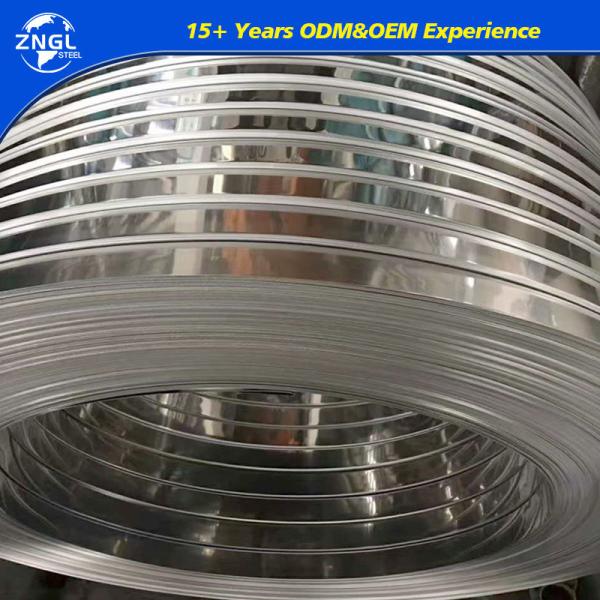Certifié JIS 321/316L/310S/904L/2205/2507 bande mince laminée à froid pour l'acier inoxydable