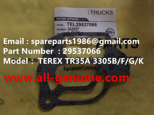 29537066 GASKET ALLISON TRANSMISSION TEREXDUMP TRUCK TR35 TR50 TR60 TR100 3305B 3305F 3303 3307 TR45 TR70 MT4400