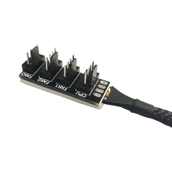 22AWG Motherboard PCIE GPU Minig Power Cable Argb Splitter Hub