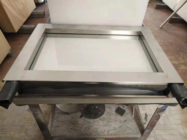 X Ray 15mm Lead Glass Shielding 2.6mm Lead Equivalent With Frame