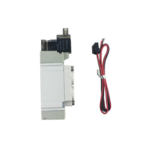 SY5120-01 Pneumatic Solenoid Valves 220VAC Control Valve With LED Light Medium Pressure