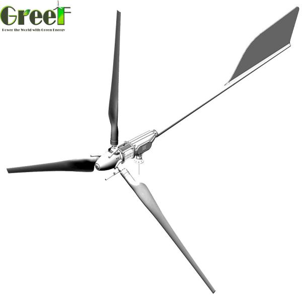 Horizontal Wind Turbine Magnet Generator 10000 Watt 10KW 5KW