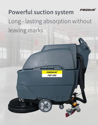 Custom Walk Behind Cleaning Machine Electric Floor Scrubber Machine 500W