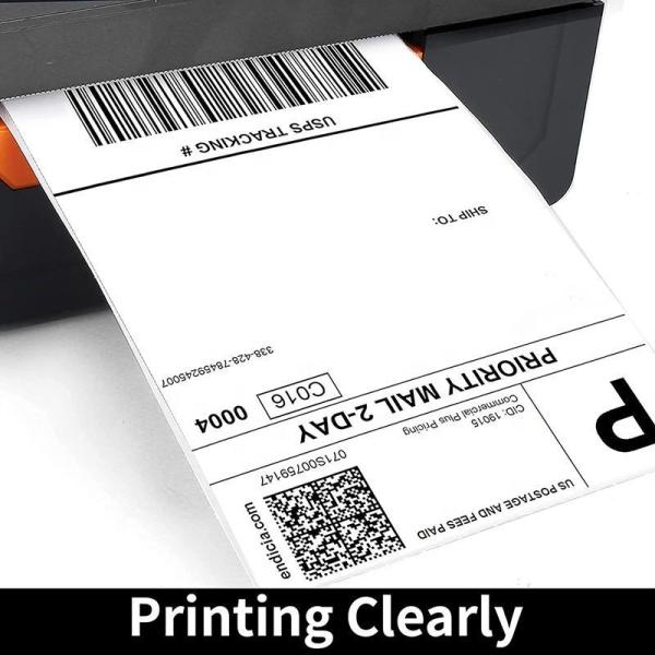 Oil - Proof Thermal Adhesive Labels  And Strong Adhesion For Supermarket Pos