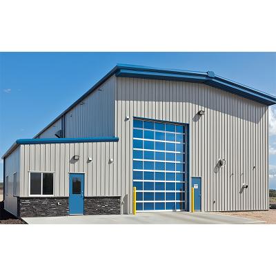 Taller de estructuras de acero de larga envergadura Edificios industriales prefabricados ligeros