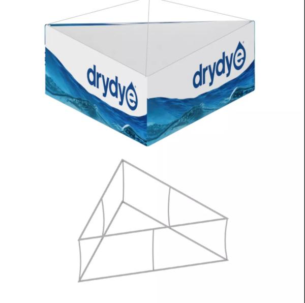 Portable Aluminum Blank Trade Show Hanging Banner Indoor Sign For Display