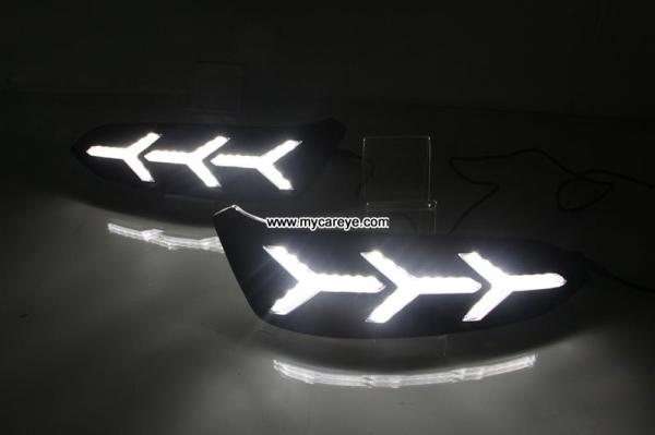 Car DRL LED Daytime driving Lights extra for Buick GL6 2017-2018 auto parts aftermarket