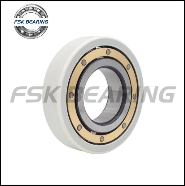 Insulated 6214 M/C4VL0241 Radial Deep Groove Ball Bearing 70*125*24mm Brass Cage