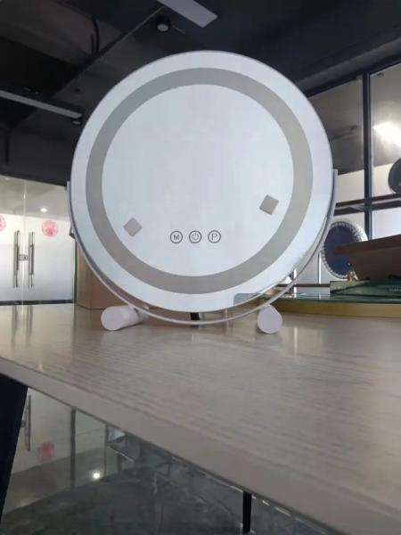 3000K - 6000K LED Makeup Mirror Round Touch Screen Light Up Mirror