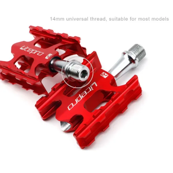 Bearing DU Ultra-Light Bearing MTB Road Folding Bicycle CNC Foot Pedal 2021 Product
