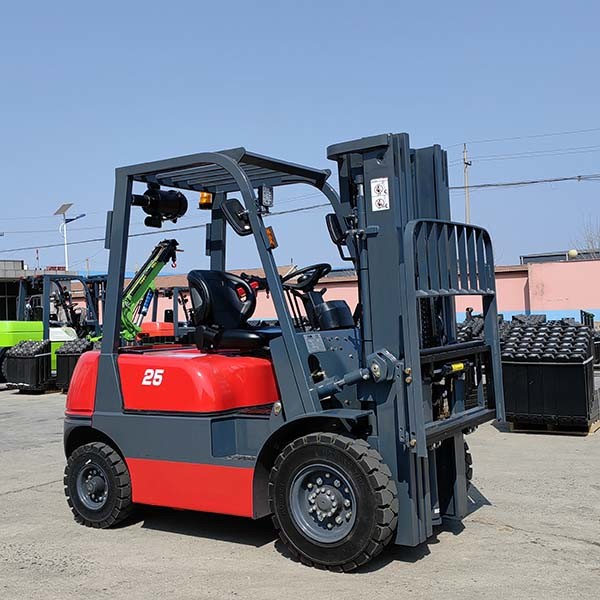 2500kg 5000lbs 2.5 Tonne Forklift Hydraulic 2.5 T Diesel Forklift Side Shifter