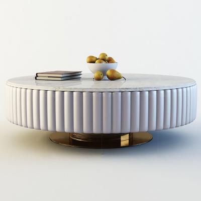 Mármore italiano de Matte Customized Coffee Table Contemporary 45cm