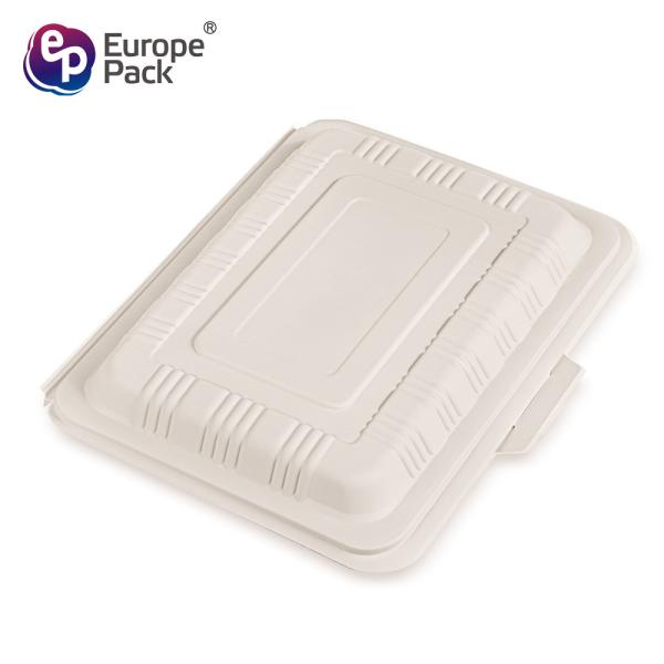 600ml biodegradable take away lunch box plastic fast food packaging containers