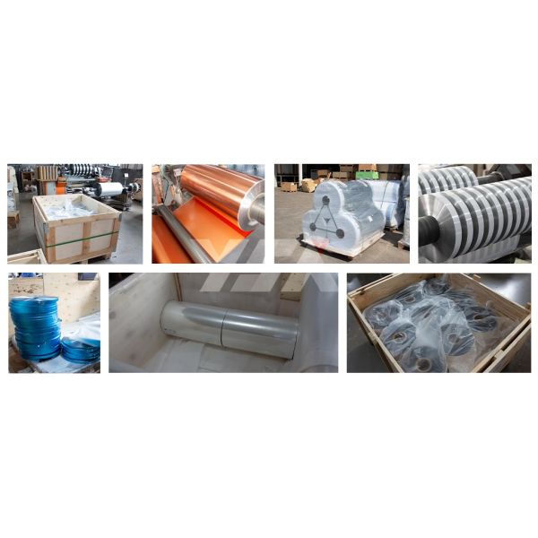 Hot Melt Adhesive Aluminum Foil Laminated Polyester Film Aluminum Film Al PET Polyester Film Free Sample for Cable Shielding