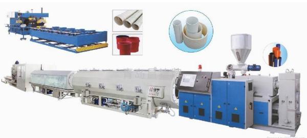 Double Screw PVC Pipe Making Machine for Plastic PVC Water Pipe Production line